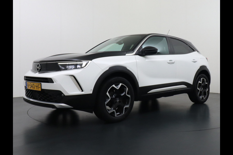 Opel Mokka 1.2T 131PK Apple Carplay Android Auto Adaptieve Cruise Control Navi Ecc 360°Camera Stoelverwarming Ultimate Stuurverwarming Lmv 18" Bi-Tone Lak Regen-Lichtsensor Led-Matrix 100% Dealeronderhouden Origineel Nederlandse Auto 1e Eigenaar