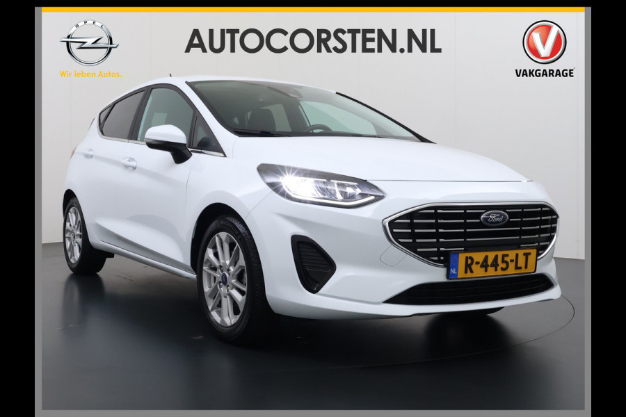 Ford Fiesta T 125PK Hybrid Titanium X Apple Carplay Android Auto Navi Bordherkenning Camera Ecc Cruise Control Pdc Lmv Privacy Glas Led Ford Sync 3 Keyless Bluetooth DAB+ 1e Eigenaar Origineel Nederlandse Auto € 26000 nieuw!