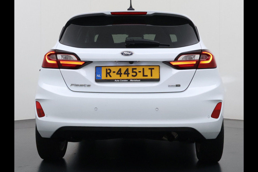 Ford Fiesta T 125PK Hybrid Titanium X Apple Carplay Android Auto Navi Bordherkenning Camera Ecc Cruise Control Pdc Lmv Privacy Glas Led Ford Sync 3 Keyless Bluetooth DAB+ 1e Eigenaar Origineel Nederlandse Auto € 26000 nieuw!