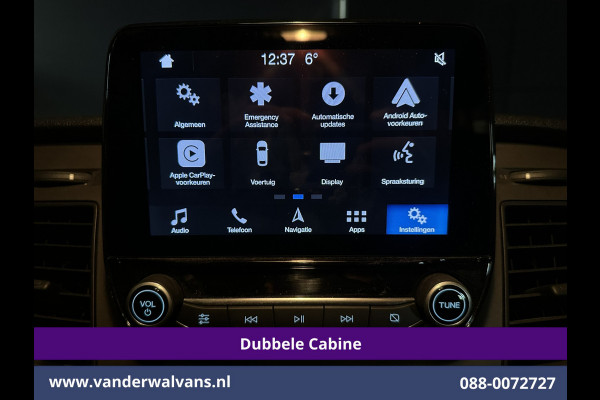 Ford Transit Custom 2.0 TDCI L1H1 Dubbele Cabine Euro6 Airco | Navigatie | 5-Zits | Imperiaal | Apple Carplay | LED Android Auto, 2500kg Trekhaak, Cruisecontrol, Parkeersensoren, Stoelverwarming