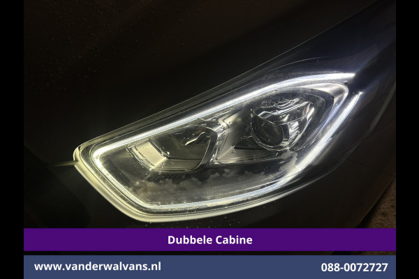Ford Transit Custom 2.0 TDCI L1H1 Dubbele Cabine Euro6 Airco | Navigatie | 5-Zits | Imperiaal | Apple Carplay | LED Android Auto, 2500kg Trekhaak, Cruisecontrol, Parkeersensoren, Stoelverwarming
