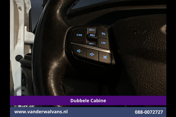 Ford Transit Custom 2.0 TDCI L1H1 Dubbele Cabine Euro6 Airco | Navigatie | 5-Zits | Imperiaal | Apple Carplay | LED Android Auto, 2500kg Trekhaak, Cruisecontrol, Parkeersensoren, Stoelverwarming