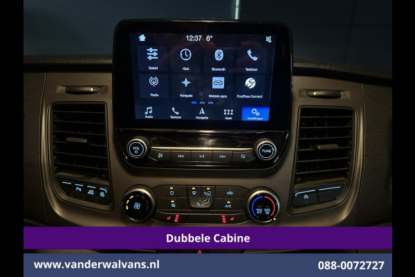 Ford Transit Custom 2.0 TDCI L1H1 Dubbele Cabine Euro6 Airco | Navigatie | 5-Zits | Imperiaal | Apple Carplay | LED Android Auto, 2500kg Trekhaak, Cruisecontrol, Parkeersensoren, Stoelverwarming