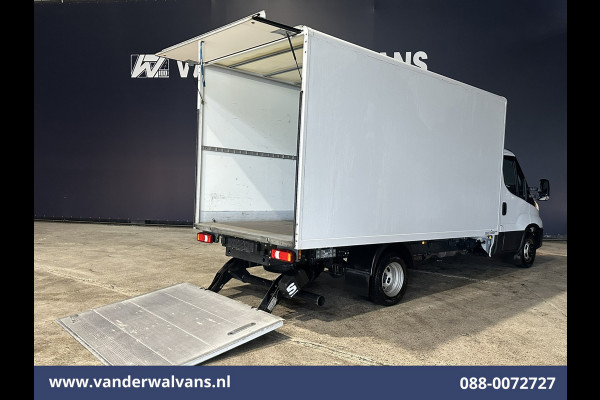 Iveco Daily 35C16V 157pk Bakwagen Laadklep Dubbel Lucht Euro6 Airco | Bijrijdersbank