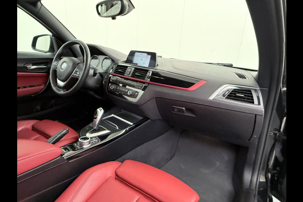 BMW 2 Serie Cabrio 218I 136pk AUT-8 Leer+Verwarmd Navi Connected-Drive Ecc Cruise Control Pdc High Executive Sport Led Bluetooth Licht-Regensensor Sportstoelen WiFi v.b 46.000 nieuw