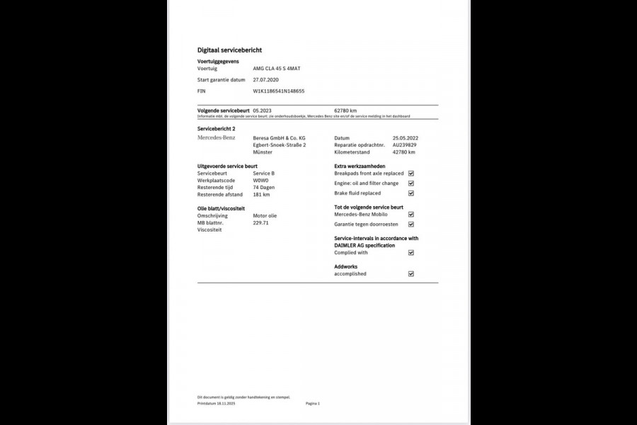 Mercedes-Benz CLA-Klasse Shooting Brake 45 S AMG 4MATIC+ Premium Plus 421PK FULL-OPTION!!!!