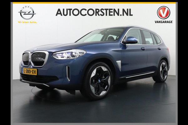 BMW iX3 80kWh Pano-Dak Leer+Elektr.-verst.360°Camera Adap.Cruise Apple Carplay Android Auto Navi High Executive Ecc Harman&Kardon®-Surro Stoelverwarming Parkeer+Achteruitrij assistent Led Origineel Nederlandse Auto Zeer compleet! €73.000 nieuw!