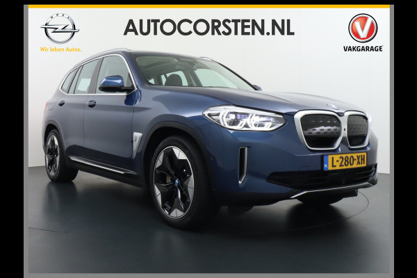 BMW iX3 80kWh Pano-Dak Leer+Elektr.-verst.360°Camera Adap.Cruise Apple Carplay Android Auto Navi High Executive Ecc Harman&Kardon®-Surro Stoelverwarming Parkeer+Achteruitrij assistent Led Origineel Nederlandse Auto Zeer compleet! €73.000 nieuw!
