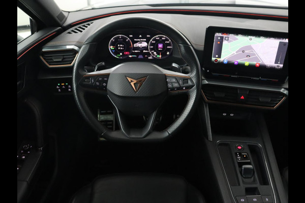 CUPRA Leon 1.4 eHybrid VZ | 245pk | Leder | Stoelverwarming | Memory | Carplay | Navigatie | Sfeerverlichting | Parkeerhulp | Sportstoelen | Keyless | Climate control | Cruise control | PHEV | Plug In