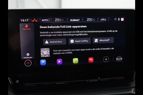 CUPRA Leon 1.4 eHybrid VZ | 245pk | Leder | Stoelverwarming | Memory | Carplay | Navigatie | Sfeerverlichting | Parkeerhulp | Sportstoelen | Keyless | Climate control | Cruise control | PHEV | Plug In