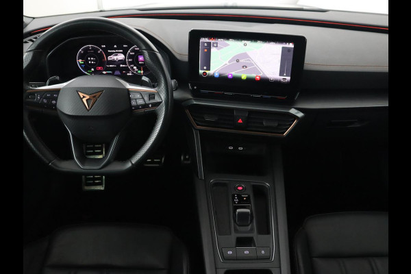 CUPRA Leon 1.4 eHybrid VZ | 245pk | Leder | Stoelverwarming | Memory | Carplay | Navigatie | Sfeerverlichting | Parkeerhulp | Sportstoelen | Keyless | Climate control | Cruise control | PHEV | Plug In