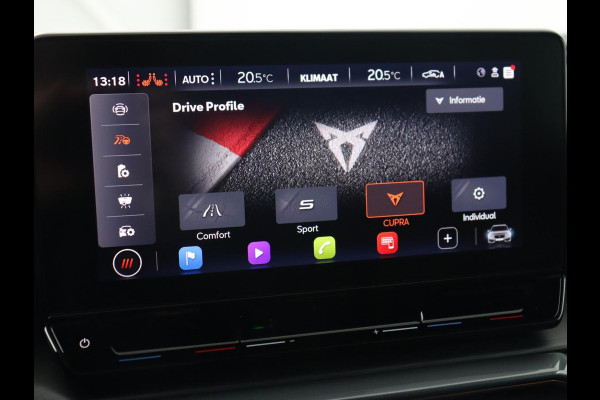 CUPRA Leon 1.4 eHybrid VZ | 245pk | Leder | Stoelverwarming | Memory | Carplay | Navigatie | Sfeerverlichting | Parkeerhulp | Sportstoelen | Keyless | Climate control | Cruise control | PHEV | Plug In