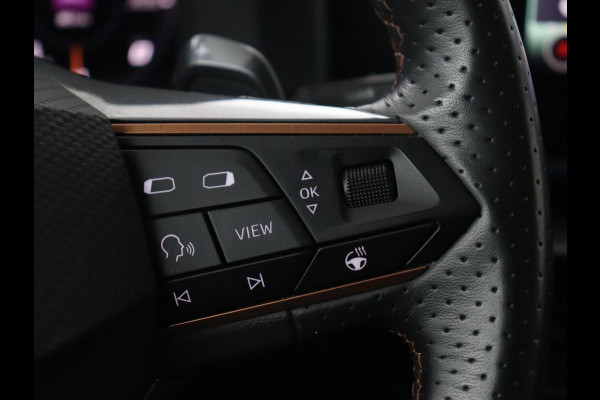 CUPRA Leon 1.4 eHybrid VZ | 245pk | Leder | Stoelverwarming | Memory | Carplay | Navigatie | Sfeerverlichting | Parkeerhulp | Sportstoelen | Keyless | Climate control | Cruise control | PHEV | Plug In