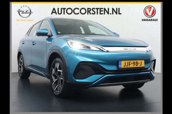 BYD ATTO 3 62kWh Design SOH 98% Panoramadak Leder+Elektr.Verst. Warmtepomp Adaptieve Cruise 360°Camera Apple Carplay Android Auto Elektr.Ac Verkeersbord detectie WiFi DAB Led Rijstrooksensor Keyless Smartphone Entry Fabrieksgarantie tot 12-12-2028/150.000km Garantie op de LFP Accu tot 12-12-2030/200.000km €44.000,- Nieuw!