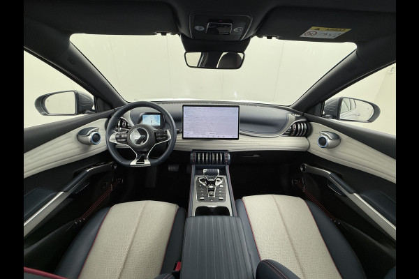 BYD ATTO 3 62kWh Design SOH 98% Pano-dak Leer+Elektr.Verst. Warmtepomp Adaptieve Cruise 360°Camera Apple Carplay Android Auto Elektr.Achter Verkeersbord detectie WiFi DAB Led Rijstrooksensor Keyless Smartphone Entry Fabrieksgarantie tot 20-12-2030/150.000km Garantie. Op de LFP Accu tot 20-12-2030/200.000km €44.000,- Nieuw!