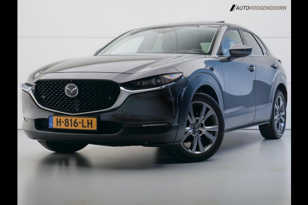Mazda CX-30 2.0 e-SkyActiv-X M Hybrid Luxury Sport (HUD,360CAMERA,CARPLAY,TREKHAAK,MEMORY,LANE ASSIST,ADAPTIVE CRUISE,TOPCONDITIE)