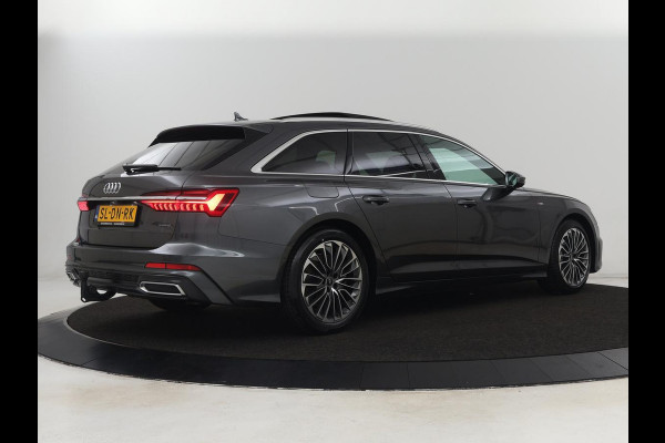 Audi A6 50 TFSIe quattro S edition | Panoramadak | Adaptive cruise | Nappaleder | Stoel & stuurverwarming | Camera | Trekhaak | Keyless | Adaptief onderstel | Carplay | Navigatie | Matrix LED | Getint glas | PHEV | Plug In