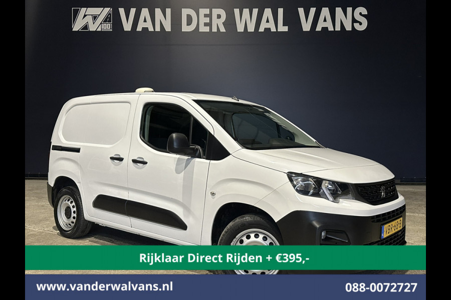 Peugeot Partner 1.5 BlueHDI 102pk L1H1 Euro6 *Rijklaar Direct Rijden* Airco | Apple Carplay | Android Auto | Cruisecontrol | Trekhaak Parkeersensoren