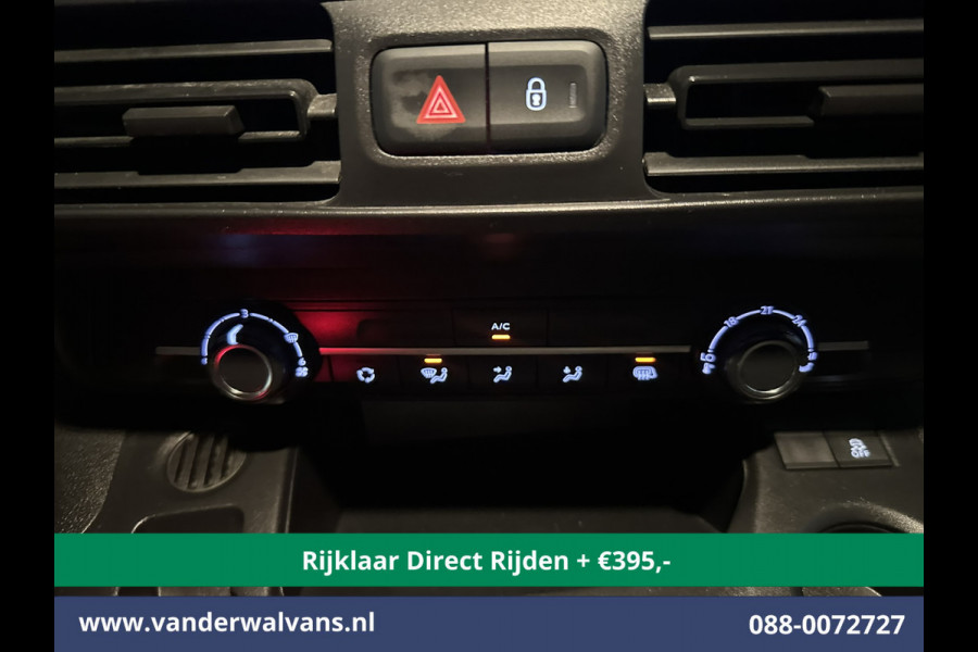 Peugeot Partner 1.5 BlueHDI 102pk L1H1 Euro6 *Rijklaar Direct Rijden* Airco | Apple Carplay | Android Auto | Cruisecontrol | Trekhaak Parkeersensoren