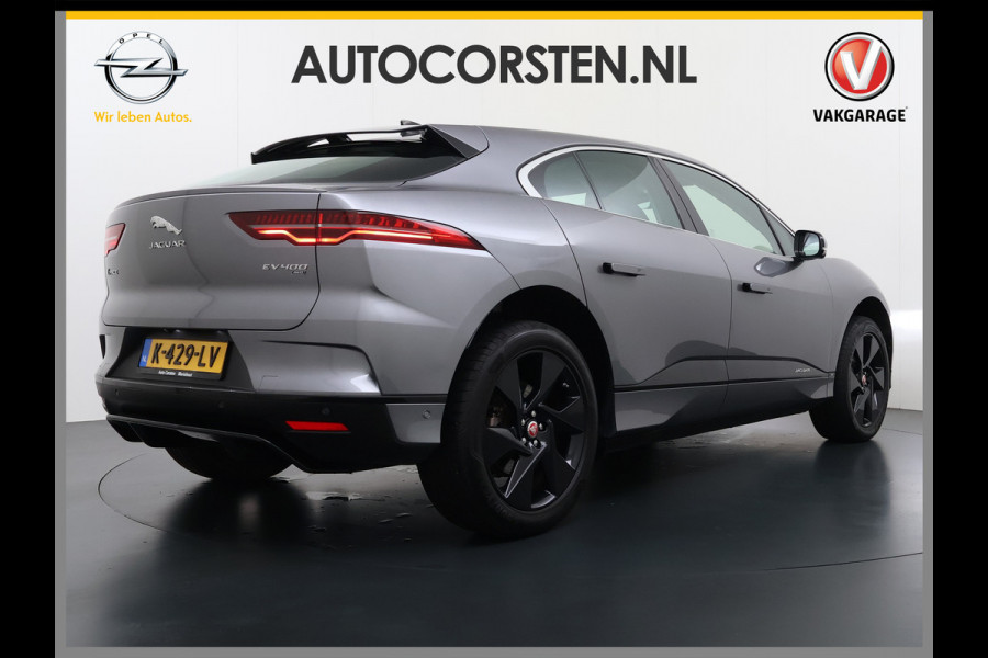 Jaguar I-PACE EV400 AWD Business Edition S 90kWh Leder 360°Camera Meridian®-Audio Stoel+Stuurverwarming Navi Ecc Apple Carplay Android Auto Cr Voorruitverwarming DAB+ Led Verkeersbord detectie Rijstrooksensor Wifi SOH 89% Origineel Nederlandse Auto Nieuwprijs  €72.475,-
