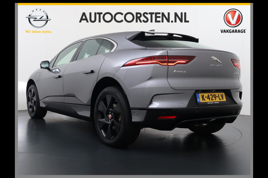 Jaguar I-PACE EV400 AWD Business Edition S 90kWh Leder 360°Camera Meridian®-Audio Stoel+Stuurverwarming Navi Ecc Apple Carplay Android Auto Cr Voorruitverwarming DAB+ Led Verkeersbord detectie Rijstrooksensor Wifi SOH 89% Origineel Nederlandse Auto Nieuwprijs  €72.475,-