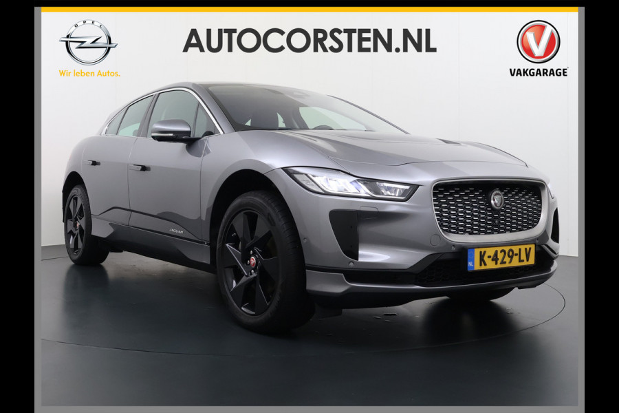 Jaguar I-PACE EV400 AWD Business Edition S 90kWh Leder 360°Camera Meridian®-Audio Stoel+Stuurverwarming Navi Ecc Apple Carplay Android Auto Cr Voorruitverwarming DAB+ Led Verkeersbord detectie Rijstrooksensor Wifi SOH 89% Origineel Nederlandse Auto Nieuwprijs  €72.475,-