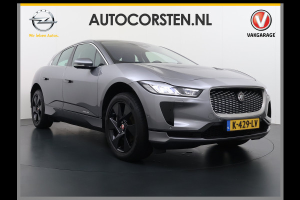Jaguar I-PACE EV400 AWD Business Edition S 90kWh Leder 360°Camera Meridian®-Audio Stoel+Stuurverwarming Navi Ecc Apple Carplay Android Auto Cr Voorruitverwarming DAB+ Led Verkeersbord detectie Rijstrooksensor Wifi SOH 89% Origineel Nederlandse Auto Nieuwprijs  €72.475,-