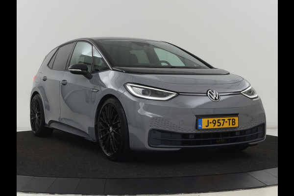 Volkswagen ID.3 First Plus 58 kWh | Trekhaak | Stoelverwarming | Camera | Matrix LED | 20'' | Stuurverwarming | Navigatie | Verlaagd onderstel | Adaptive cruise | Sfeerverlichting | Climate control