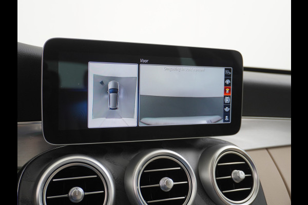 Mercedes-Benz C-Klasse Estate 300e AUT-9 320pk Leder PHEV Hybrid Virtual Cockpit Apple Carplay Android Auto Adaptive-Cruise Lane-Assist High Performanc Keyless Dual-Ecc Distronic+ Rijassistentiepakket Park-Assist Verkeersbord-Herkenning Origineel Nederlandse Auto Nieuwprijs €59.000 320PK 700Nm Koppel