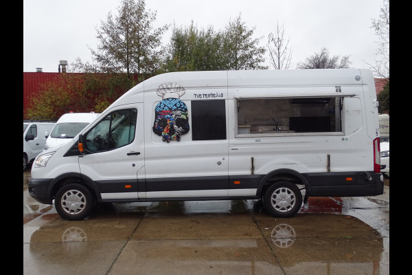 Ford Transit 2.0 TDCI L3H3 Foodtruck Koeling • Afzuiger • Water & Stroom