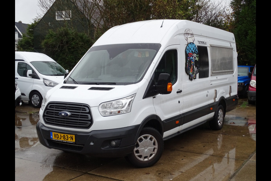 Ford Transit 2.0 TDCI L3H3 Foodtruck Koeling • Afzuiger • Water & Stroom