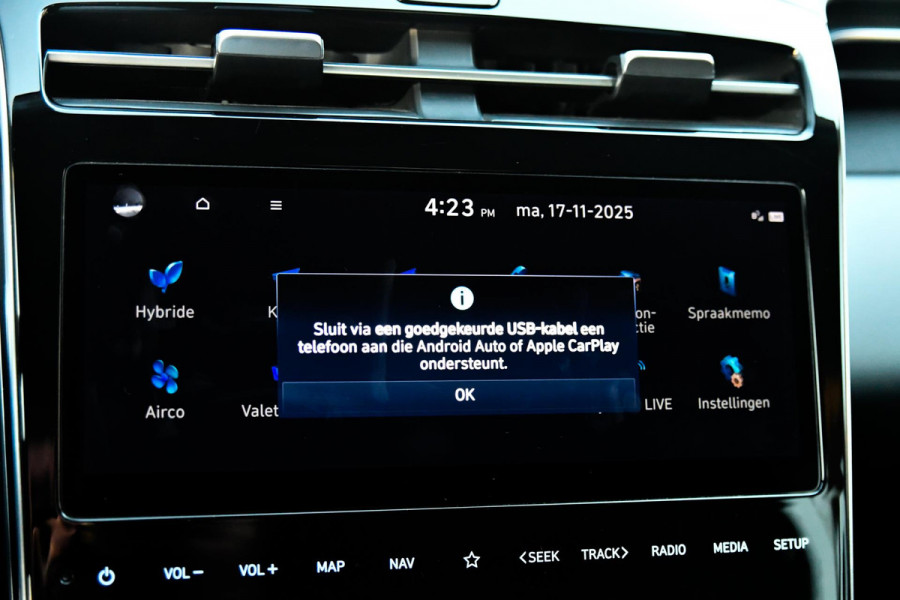 Hyundai Tucson 1.6 T-GDI HEV Comfort. ACC, Camera, Trekhaak, Keyless, CarPlay, Sfeer,