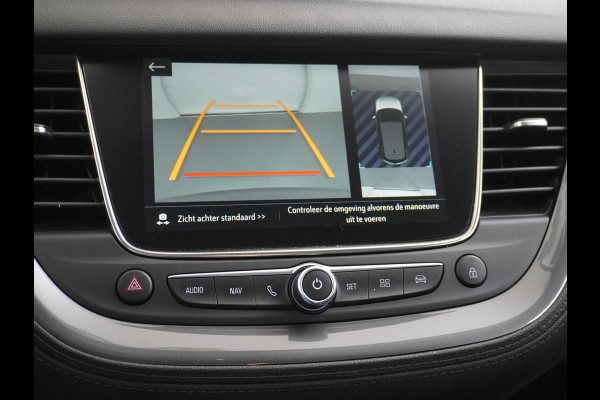 Opel Grandland X T 131pk 360Camera Navi 1/2Leer Apple/AndroidPdc Dab Ecc Tel. Isofix Mistlampen Blindspot Lane-dep. Bordherk. Usb Bluetooth CruiseControl Licht-/Zichtpakket Elek.Inkl.spiegels Elek.Ramen Led 17''LM 1.2 Turbo Business Elegance NL-auto! B- klasse EURO 6 Origin.NLse auto Volledig Dealer onderhouden laatste beurt bij 101.000km