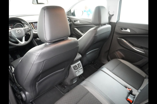 Opel Grandland X T 131pk 360Camera Navi 1/2Leer Apple/AndroidPdc Dab Ecc Tel. Isofix Mistlampen Blindspot Lane-dep. Bordherk. Usb Bluetooth CruiseControl Licht-/Zichtpakket Elek.Inkl.spiegels Elek.Ramen Led 17''LM 1.2 Turbo Business Elegance NL-auto! B- klasse EURO 6 Origin.NLse auto Volledig Dealer onderhouden laatste beurt bij 101.000km