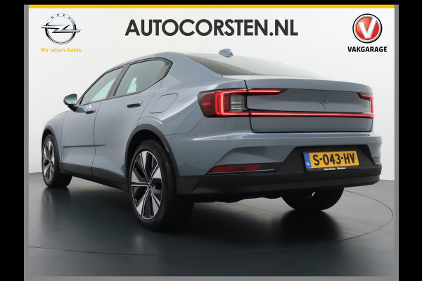 Polestar 2 Long Range 78kWh Soh 96% Carplay Android Auto Cruise Control Keyless Navi Ecc 360°Camera 19"LM Led-Pixel PDC Elektr.Klep Google  Blindspot Monitoring Stoelverwarming Regen-Lichtsensor Virtual-Cockpit Hill-Assist Lane Assist Origineel Nederlandse Auto Tot 150kw snel laden 1.500KG Trekvermogen €54.400 nieuwprijs
