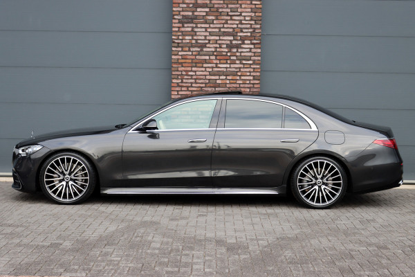 Mercedes-Benz S-Klasse 580 e Lang AMG Line | Airmatic | Distronic+ | Chauffeurspakket | Zonweringspakket | Massage V+A | | MBUX Tablet | Burmester | HUD | Stoelventilatie V+A | Nekverwarming |