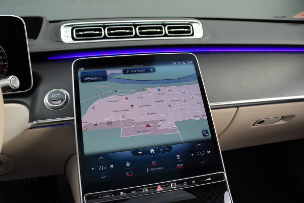 Mercedes-Benz S-Klasse 580 e Lang AMG Line | Airmatic | Distronic+ | Chauffeurspakket | Zonweringspakket | Massage V+A | | MBUX Tablet | Burmester | HUD | Stoelventilatie V+A | Nekverwarming |