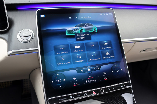 Mercedes-Benz S-Klasse 580 e Lang AMG Line | Airmatic | Distronic+ | Chauffeurspakket | Zonweringspakket | Massage V+A | | MBUX Tablet | Burmester | HUD | Stoelventilatie V+A | Nekverwarming |