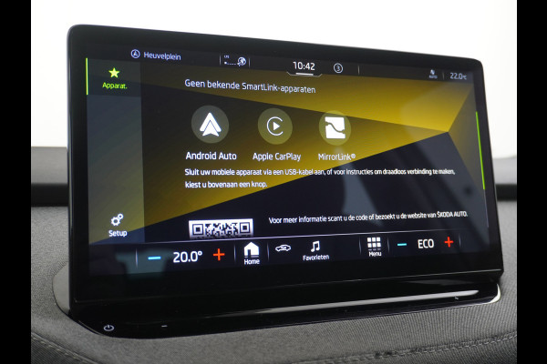 Škoda ENYAQ iV 60 SOH 92% Apple Carplay Android Auto Navi Ecc Cruise Control Camera Pdc Led MirrorLink Lmv DAB SmartLink Rijstrooksensor 1e Eigenaar Origineel Nederlandse Auto