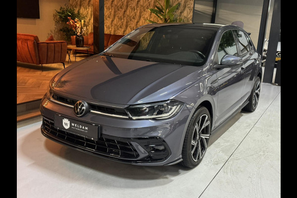 Volkswagen Polo 1.0 TSI 3x R-Line Garantie Pano IQ. Matrix Led Carplay Camera Keyless IQ. Drive Lane ACC Navi Clima Rijklaar