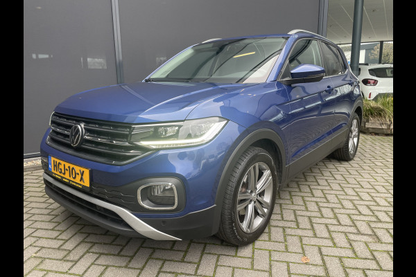 Volkswagen T-Cross Automaat 1.5 TSI Style Business R design automaat Airco - Cruise control - Parkeersensoren voor en achter - Navigatie - Dakrails - Bluetooth - Dodehoek detector - Stuur leder - Stuur multifunctioneel - Start/stop systeem - Radio - Licht metalen velgen 17 inch