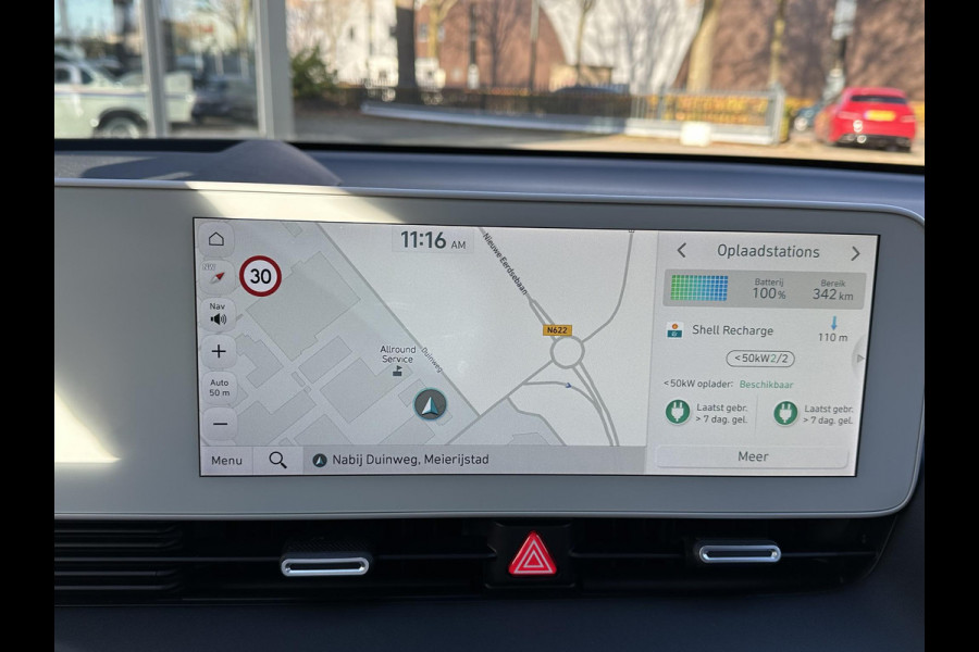 Hyundai IONIQ 5 Lounge AWD 77.4 kWh SOH 100% RIJKLAAR! | FABRIEKSGARANTIE HYUNDAI TOT 10-2028| |STOELVERWARMING + VENTILATIE| DEALER OH. |ELEK. ACHTERKLEP| BOSE AUDIO| VOL OPTIES| ACHTERBANK VERWARMD| HEAD-UP