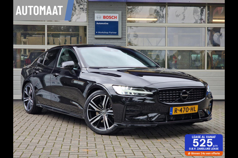 Volvo S60 2.0 B3 R-Design|Trekhaak|19-inch|Memory-stoelen|digi-dash|LED-koplampen|