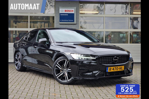 Volvo S60 2.0 B3 R-Design|Trekhaak|19-inch|Memory-stoelen|digi-dash|LED-koplampen|