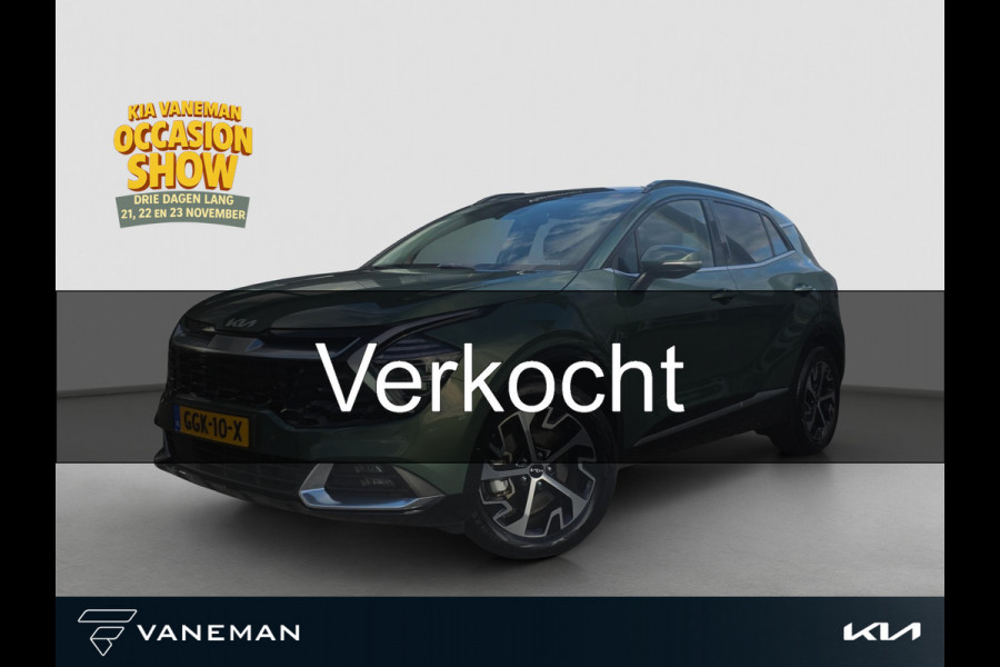 Kia Sportage 1.6 T-GDi Hybrid DynamicPlusLine Automaat | Pano | Stoelverwarming voor/achter | Camera | Dodehoekherkenning | Elektrische Stoelen | Cruise | Apple Carplay & Android Auto |