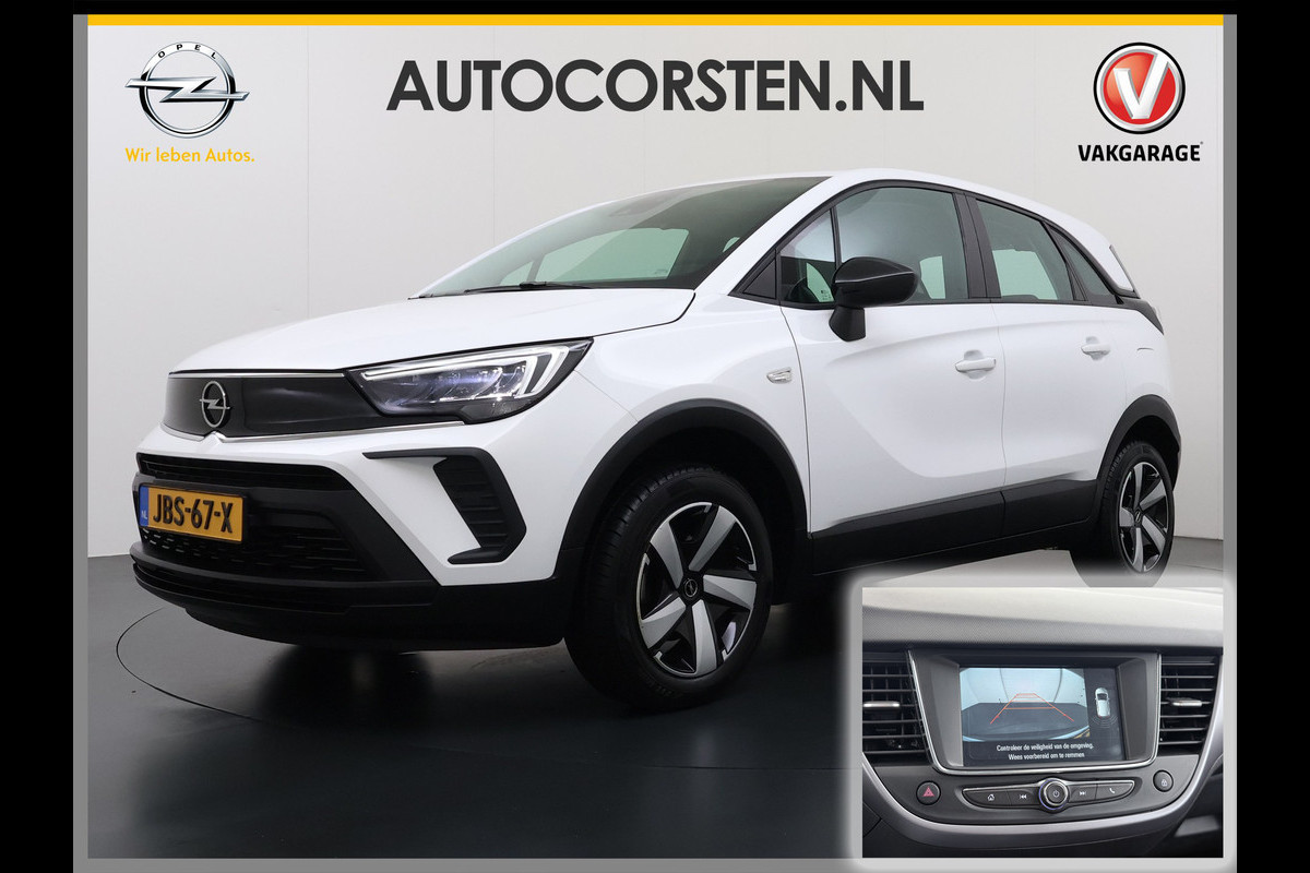 Opel Crossland T111PK Navi* Camera Apple Carplay Android Airco Cruise Control Business Edition Stoel+Stuurverwarming DAB Led Lmv