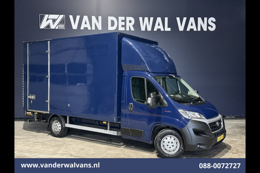 Fiat Ducato 2.3 multijet 150pk Bakwagen 232cm Hoog Laadklep Zijdeur Euro6 Airco | 1090kg Laadvermogen Navigatie, Cruisecontrol
