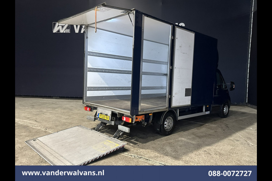 Fiat Ducato 2.3 multijet 150pk Bakwagen 232cm Hoog Laadklep Zijdeur Euro6 Airco | 1090kg Laadvermogen Navigatie, Cruisecontrol