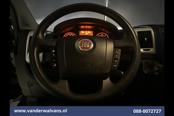 Fiat Ducato 2.3 multijet 150pk Bakwagen 232cm Hoog Laadklep Zijdeur Euro6 Airco | 1090kg Laadvermogen Navigatie, Cruisecontrol