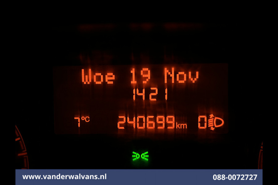 Fiat Ducato 2.3 multijet 150pk Bakwagen 232cm Hoog Laadklep Zijdeur Euro6 Airco | 1090kg Laadvermogen Navigatie, Cruisecontrol